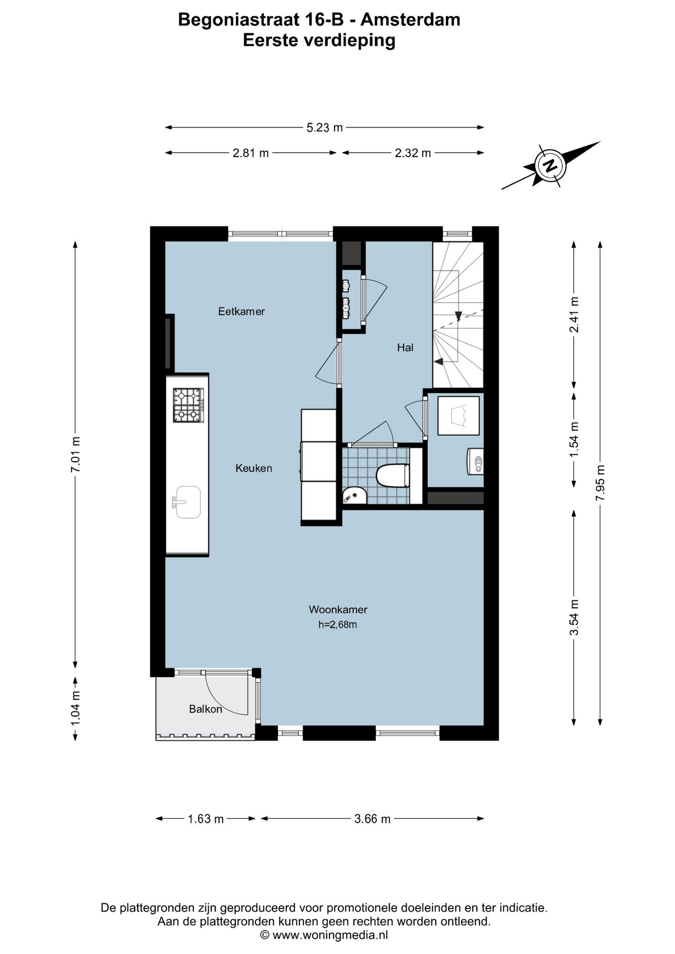 Foto 27 van Begoniastraat 16-B