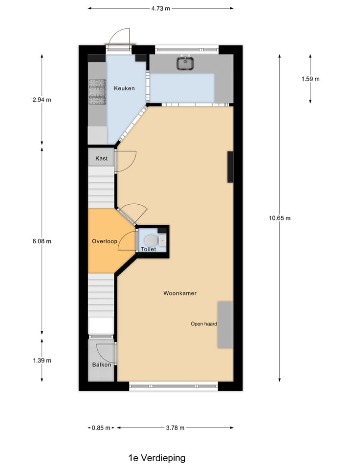 Photo 26 of Pieter de Hooghstraat 14-B