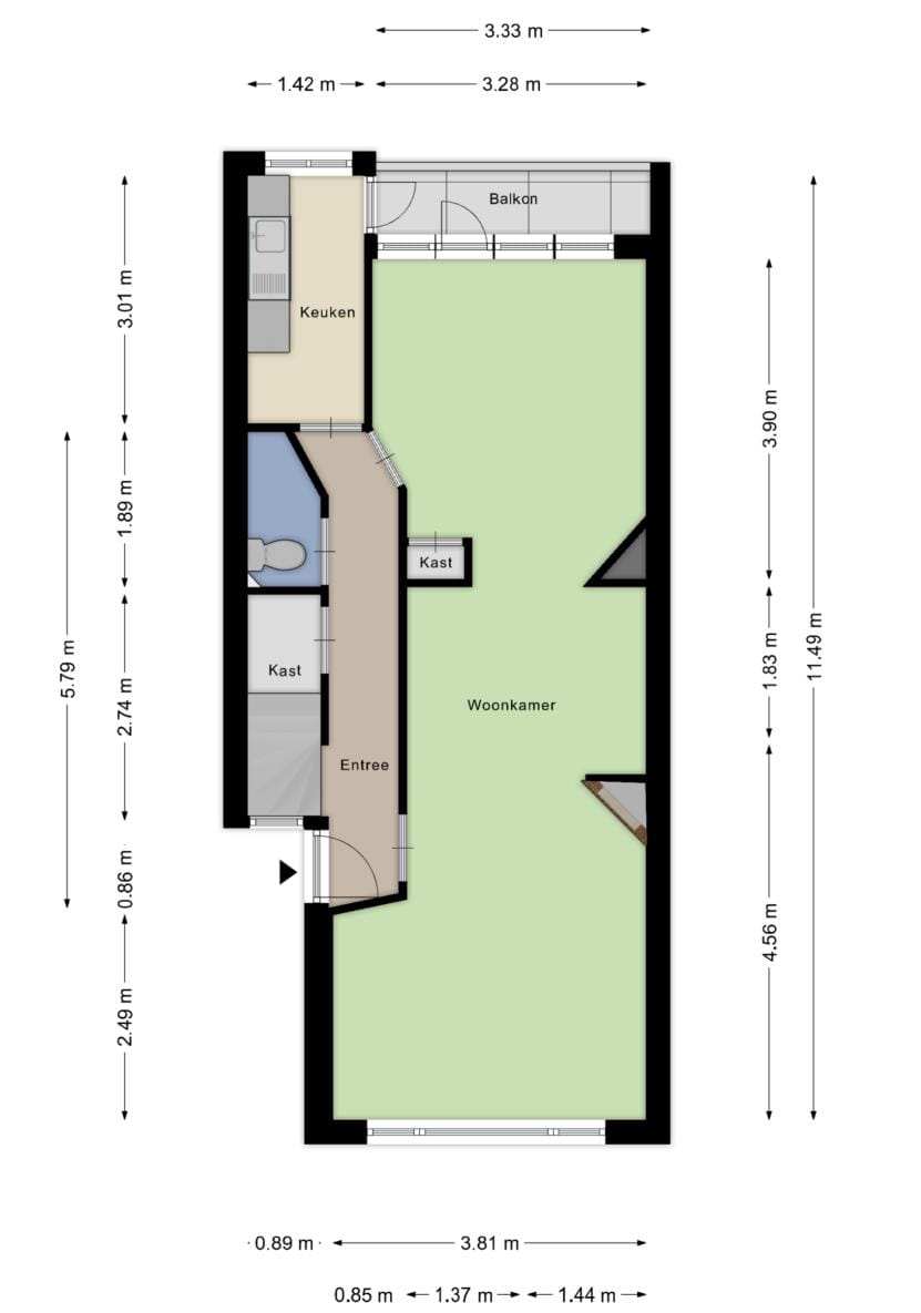 Foto 15 van Walchersestraat 77-B