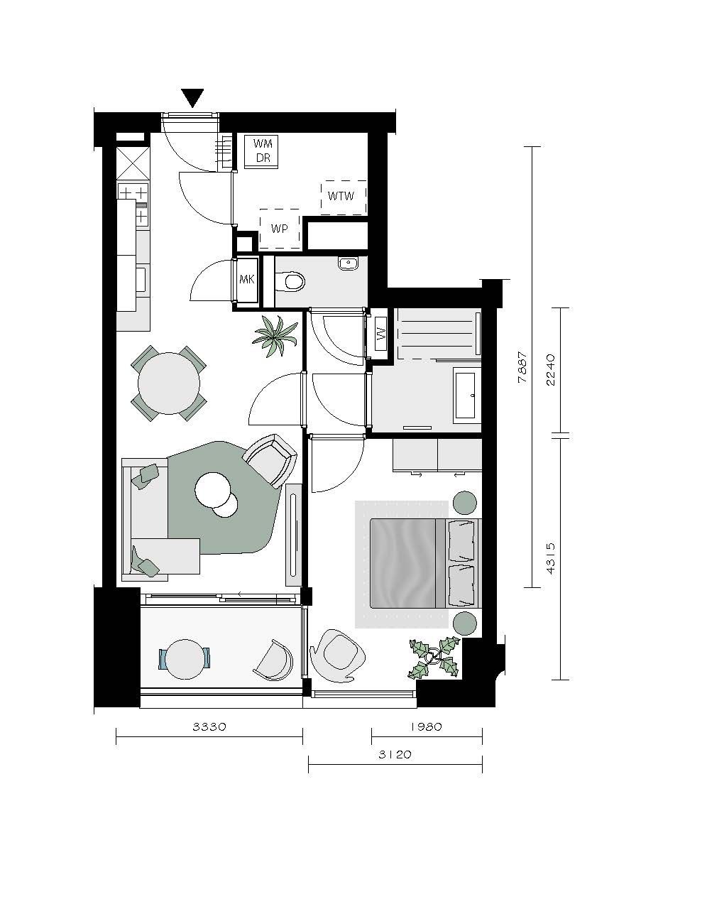 Foto 6 van Nook (Bouwnr. 7)