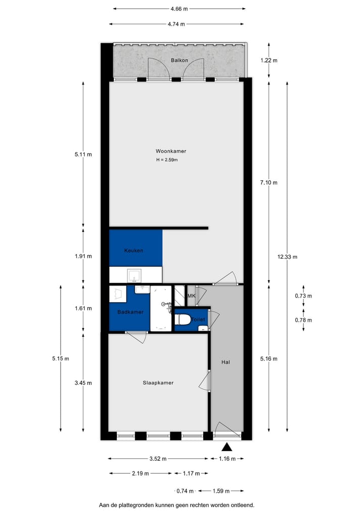 Foto 40 van Graaf Balderikstraat 52