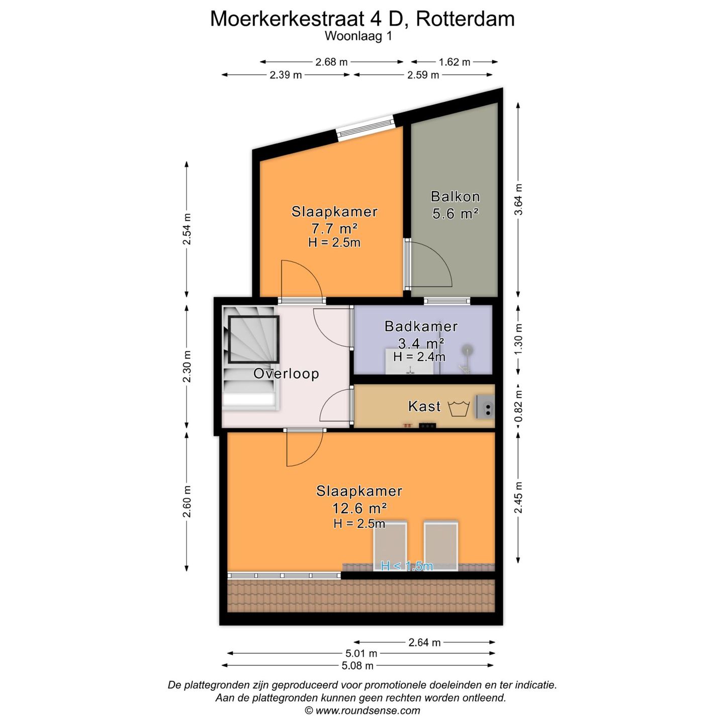 Foto 29 van Moerkerkestraat 4-D