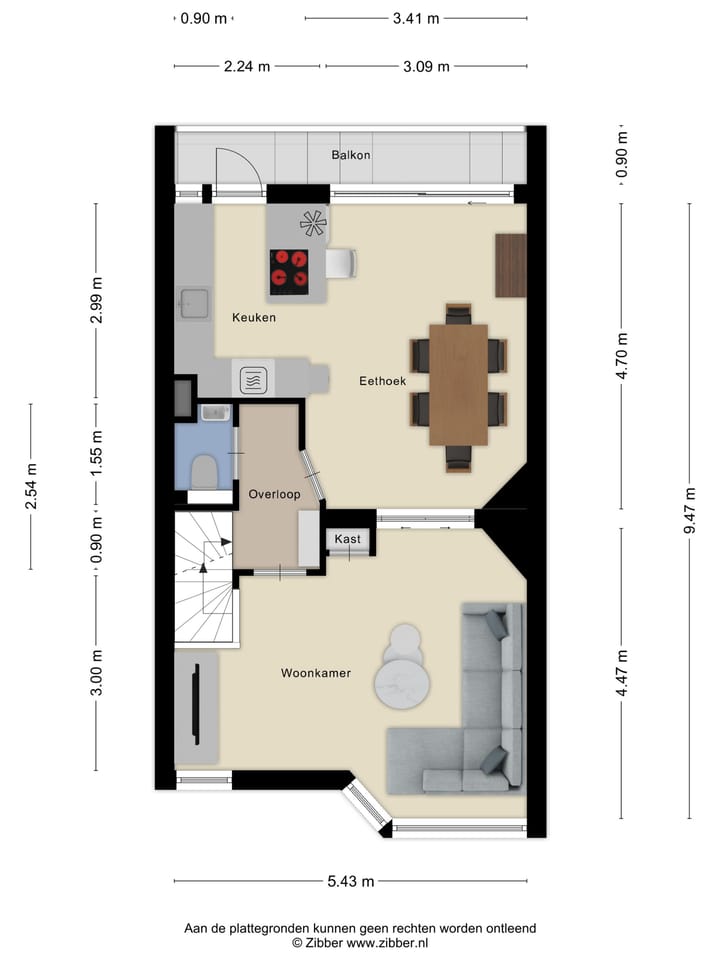 Foto 23 van Vondelweg 16-RD