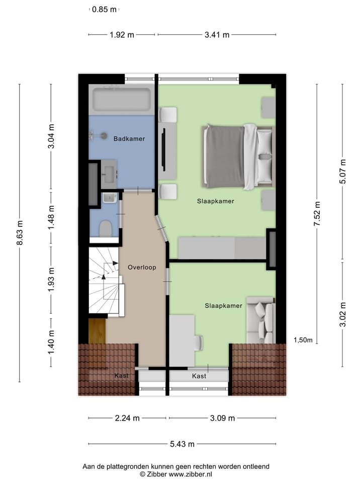 Foto 24 van Vondelweg 16-RD