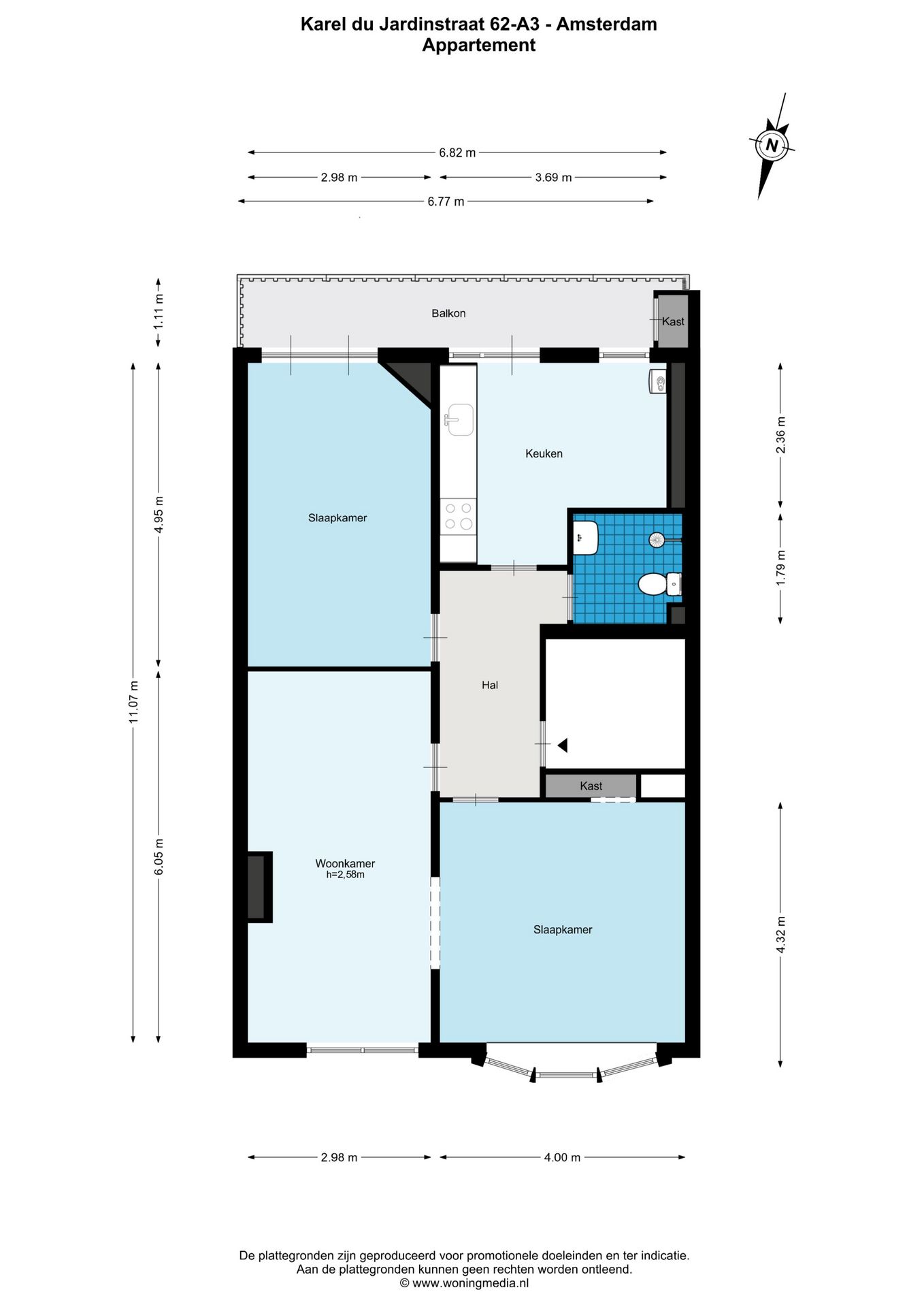 Foto 33 van Karel du Jardinstraat 62-A3