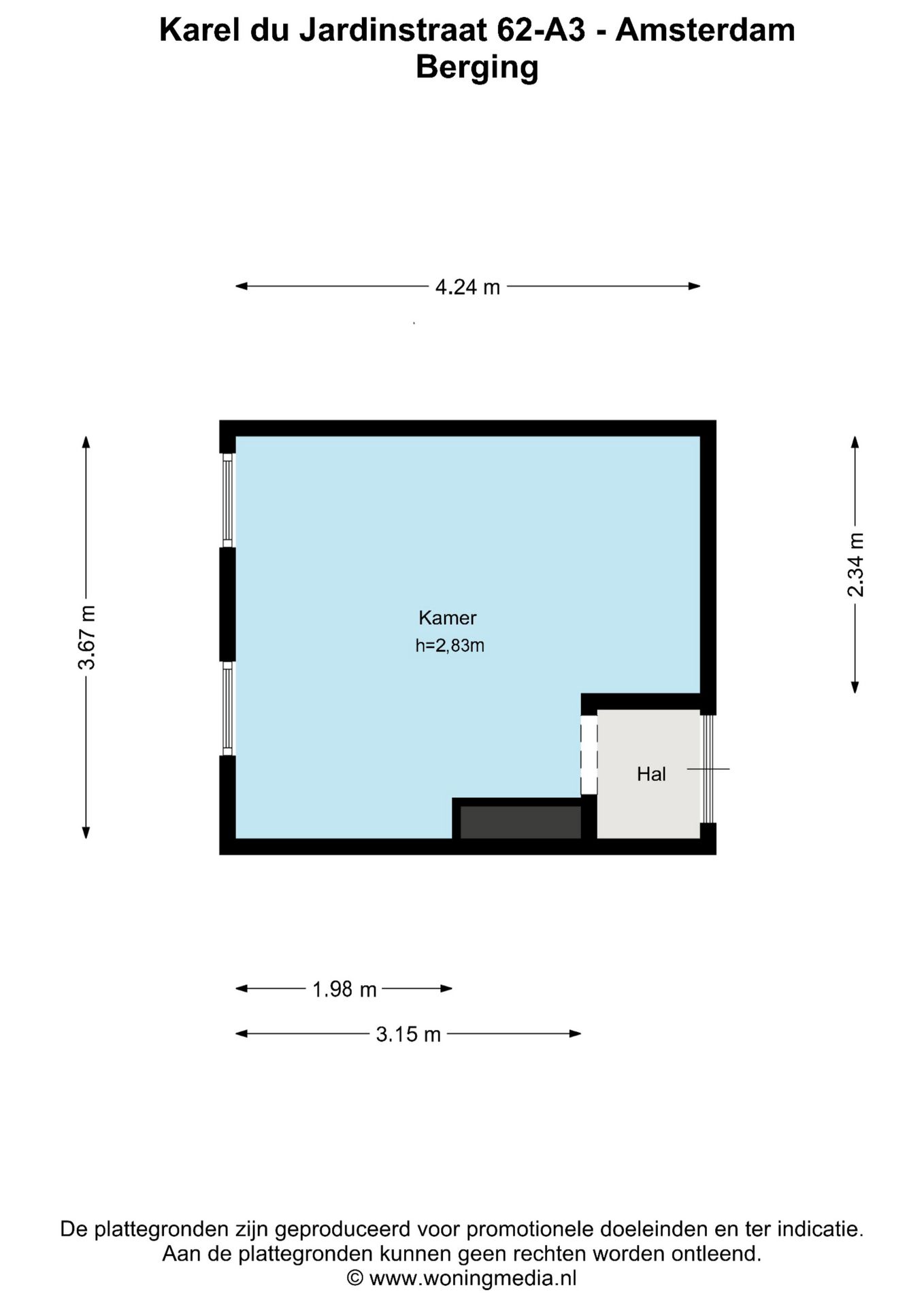 Foto 34 van Karel du Jardinstraat 62-A3