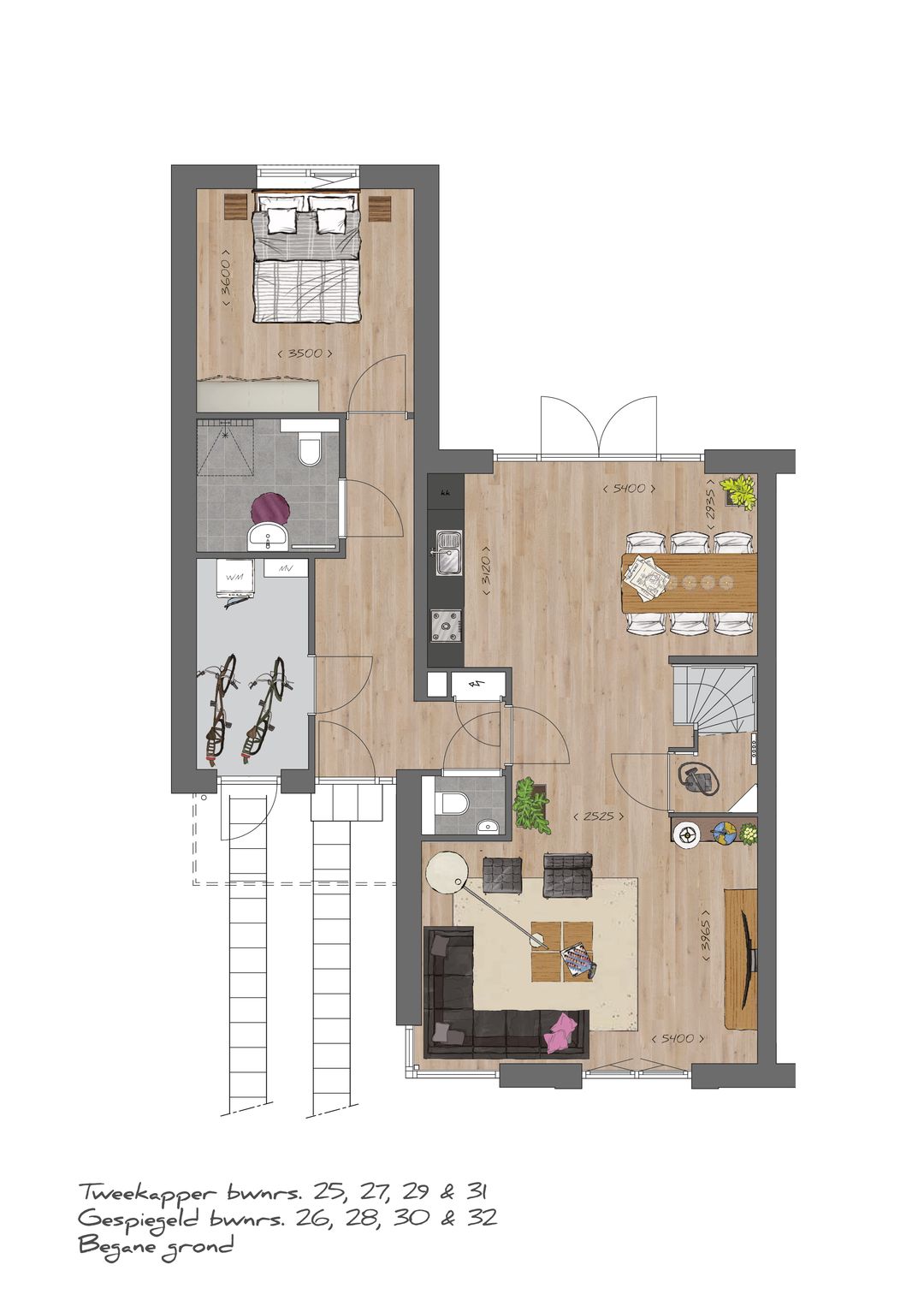 Foto 2 van Levensloopbestendig tweekappers (Bouwnr. 25)