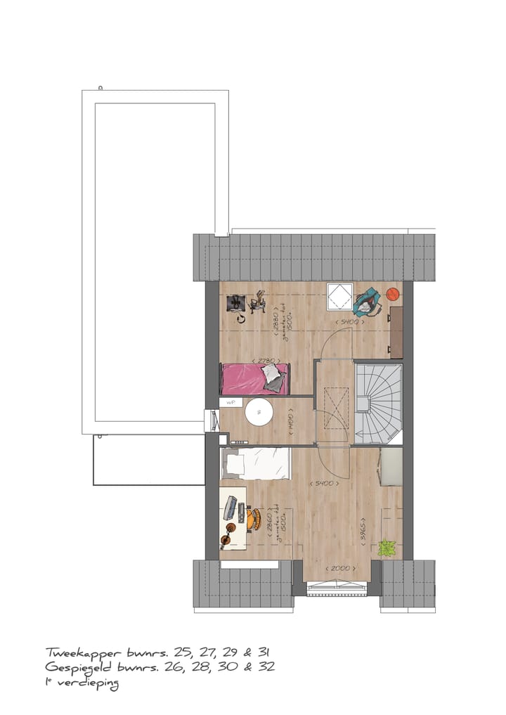 Foto 3 van Levensloopbestendig tweekappers (Bouwnr. 28)