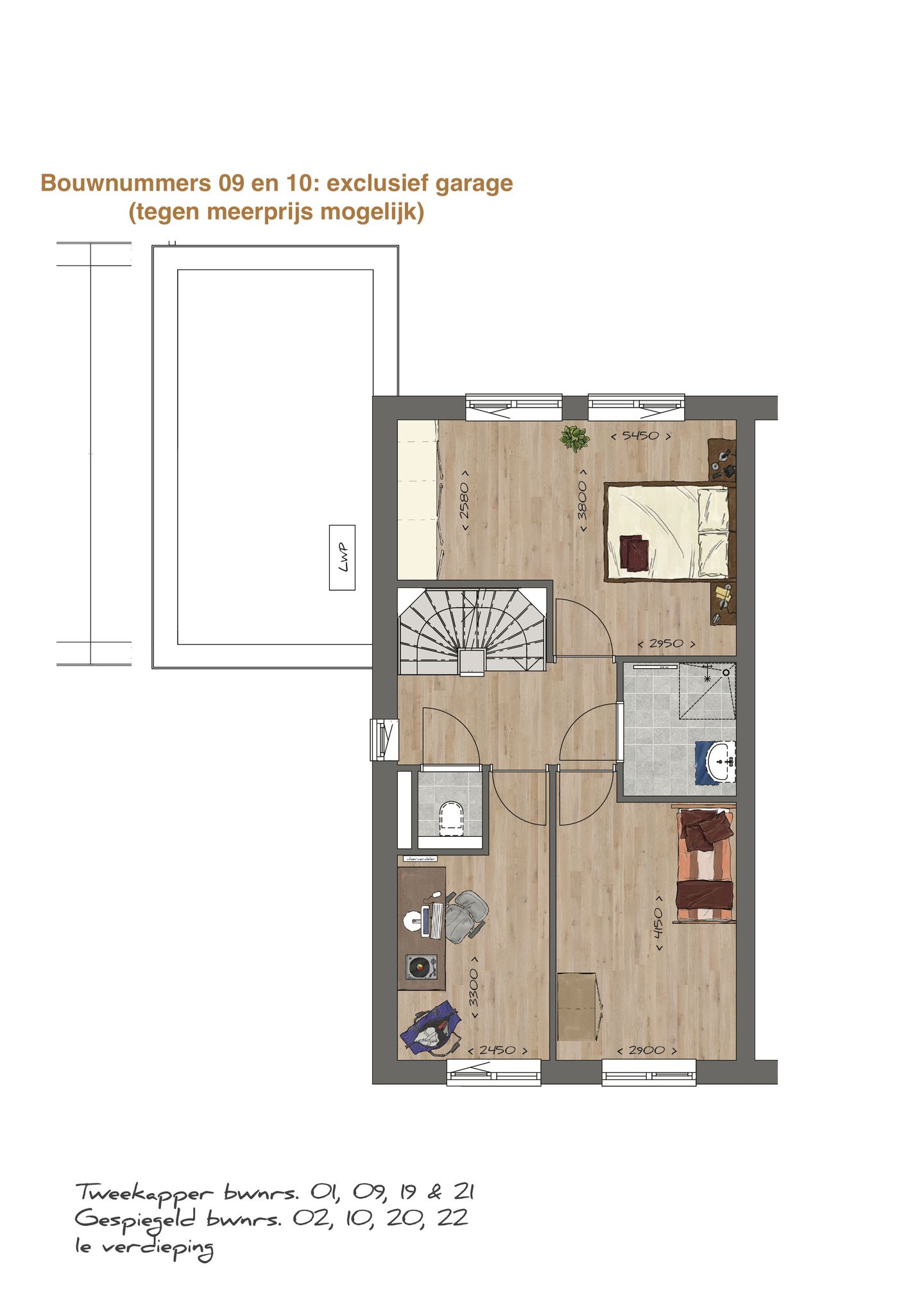 Foto 4 van Tweekappers (Bouwnr. 2)