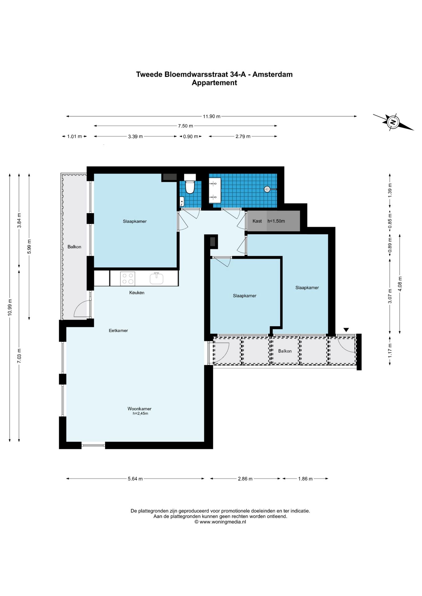 Foto 33 van Tweede Bloemdwarsstraat 34-A