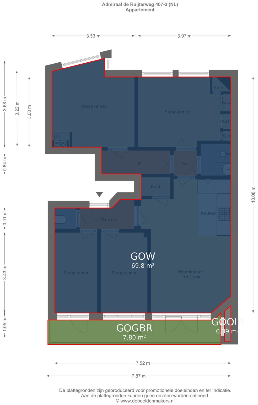 Foto 38 van Admiraal De Ruijterweg 407-3