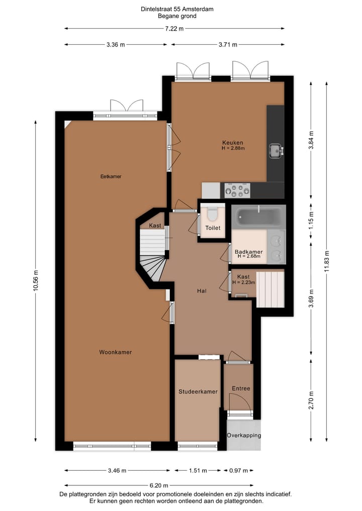 Foto 61 van Dintelstraat 55-H