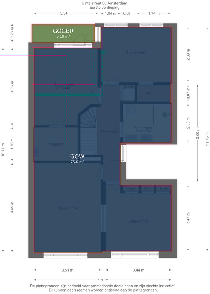 Foto 68 van Dintelstraat 55-H