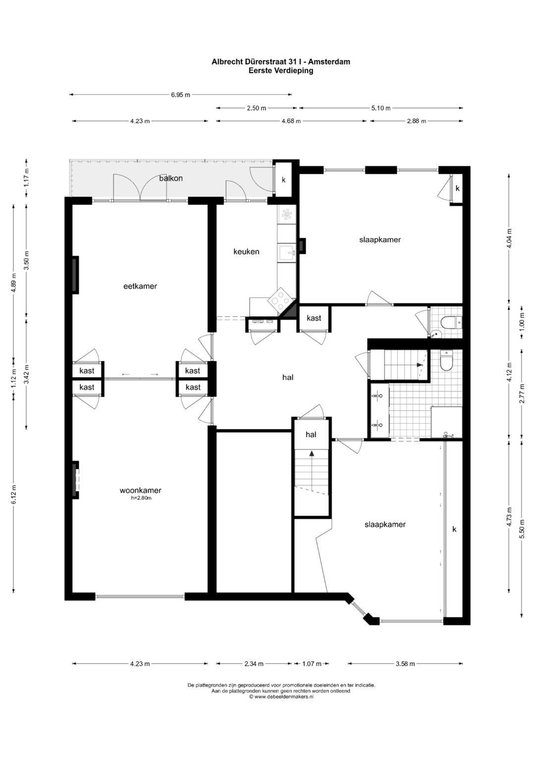 Foto 7 van Albrecht Dürerstraat 31-1
