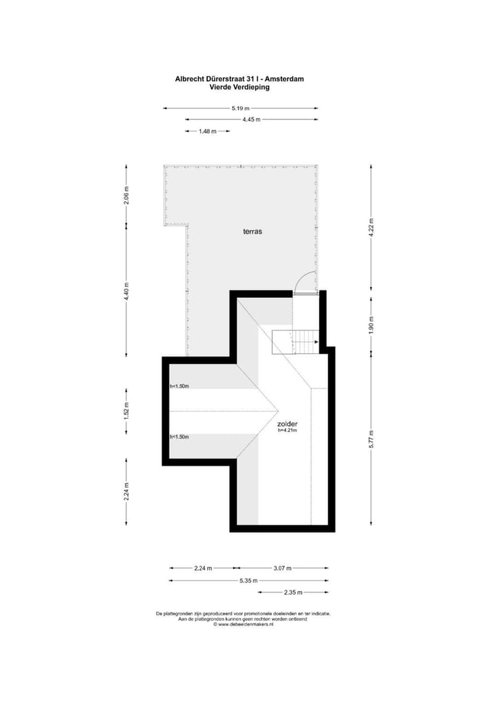 Foto 42 van Albrecht Dürerstraat 31-1
