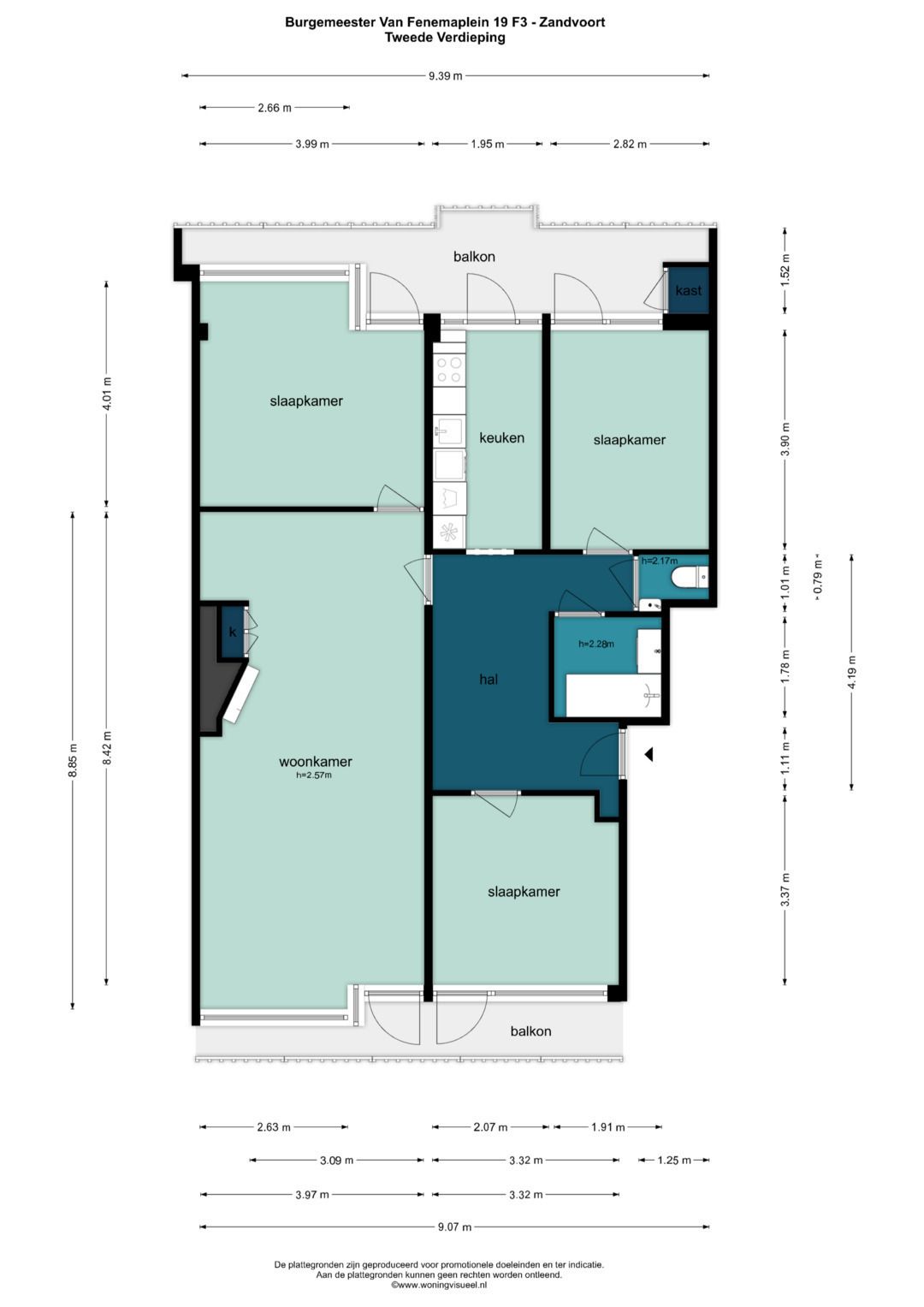 Foto 30 van Burgemeester van Fenemaplein 19-F3