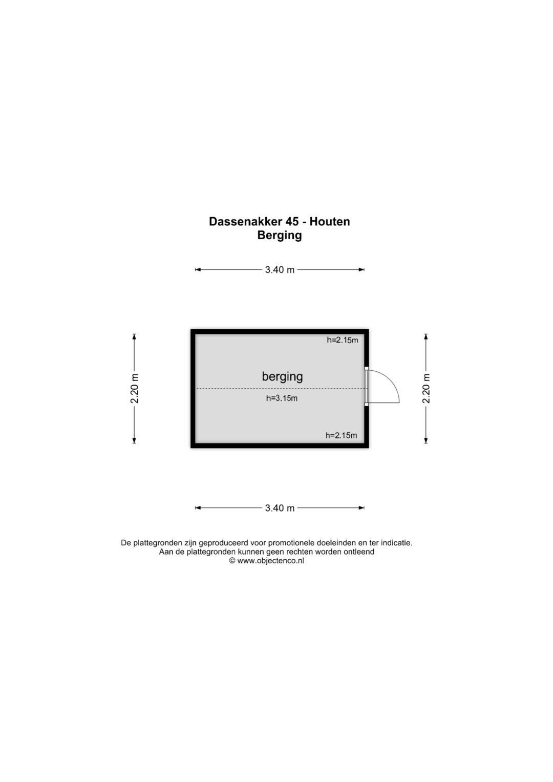 Foto 43 van Dassenakker 45