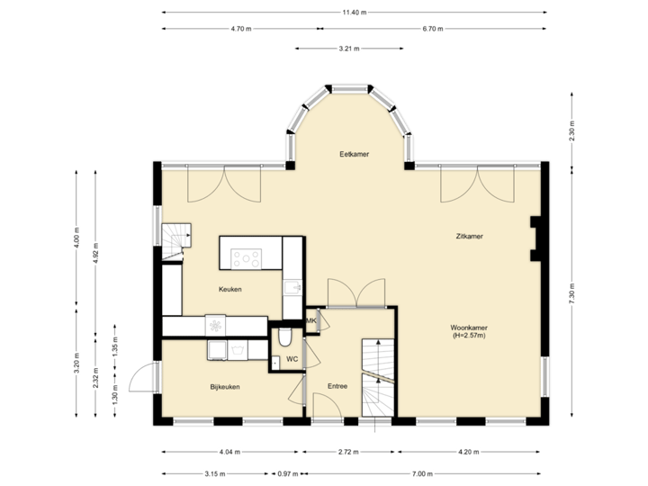 woonhuis - begane grond