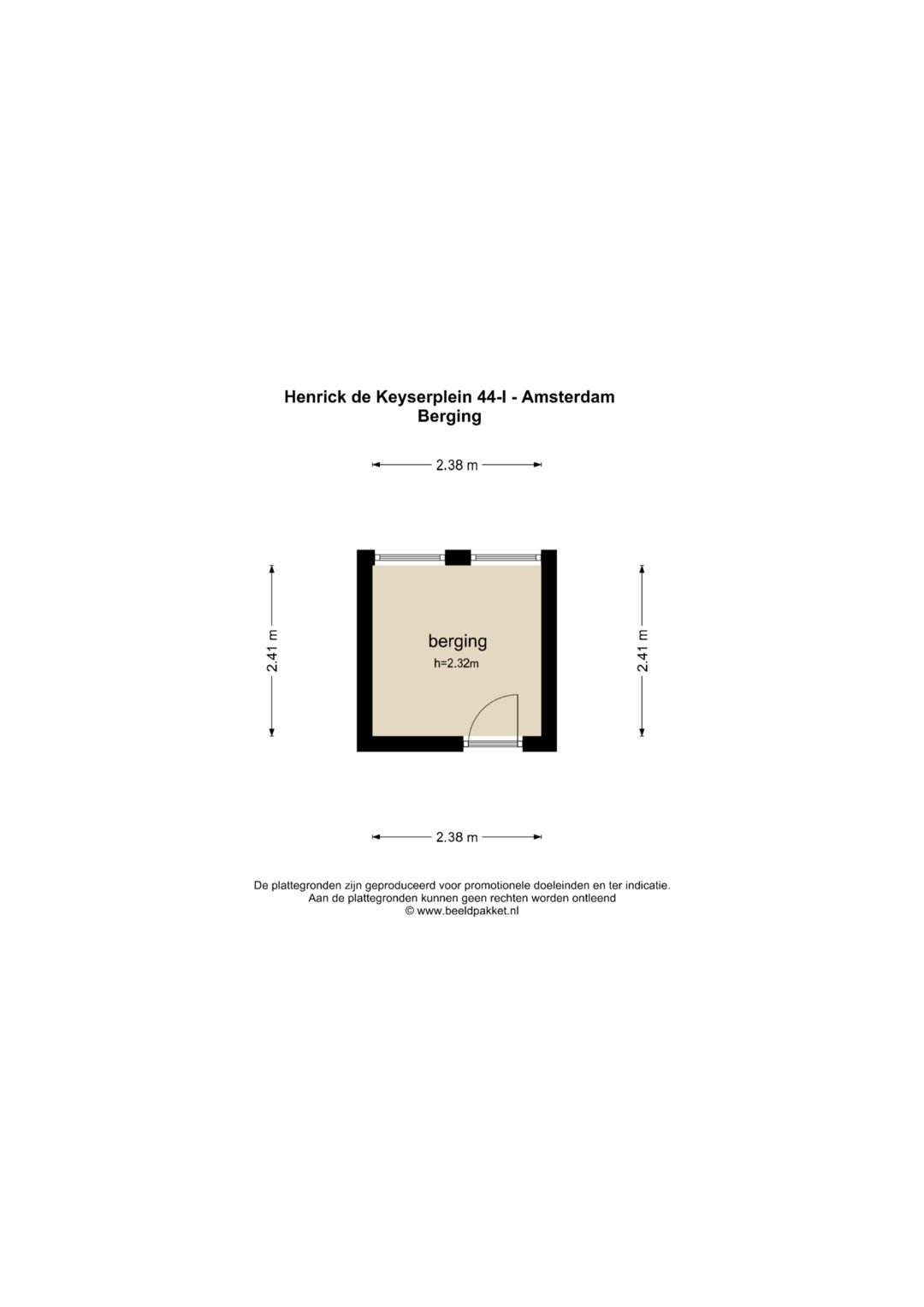 Photo 34 of Henrick de Keijserplein 44-1