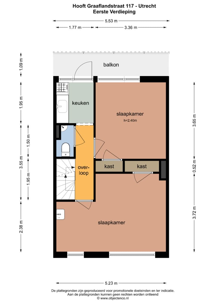 Foto 60 van Hooft Graaflandstraat 117