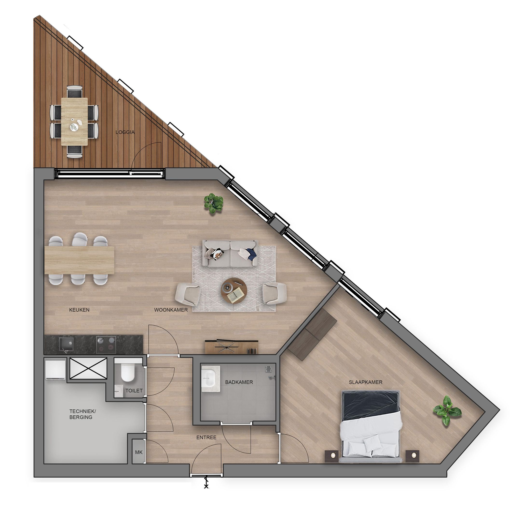 Foto 3 van BeBrink - Type 2 (Bouwnr. 2.02)