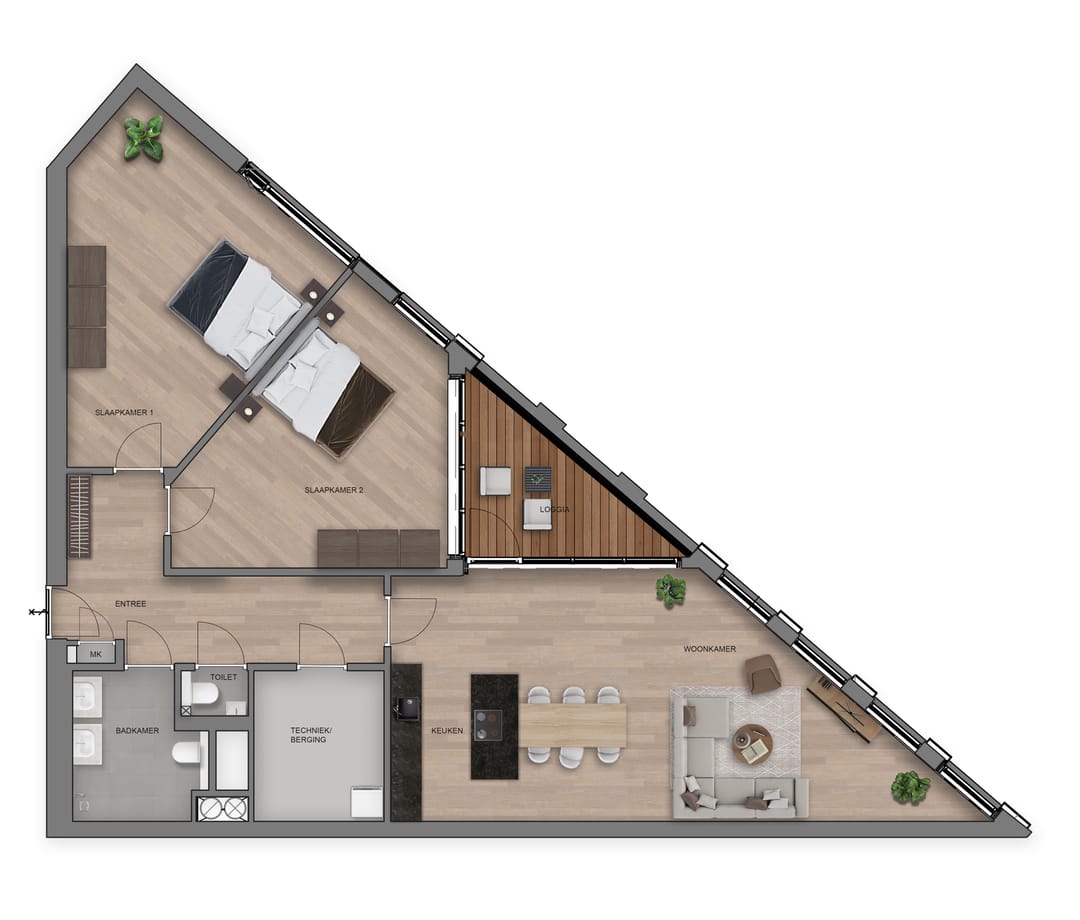 Foto 2 van BeBrink - Type 3 (Bouwnr. 2.03)