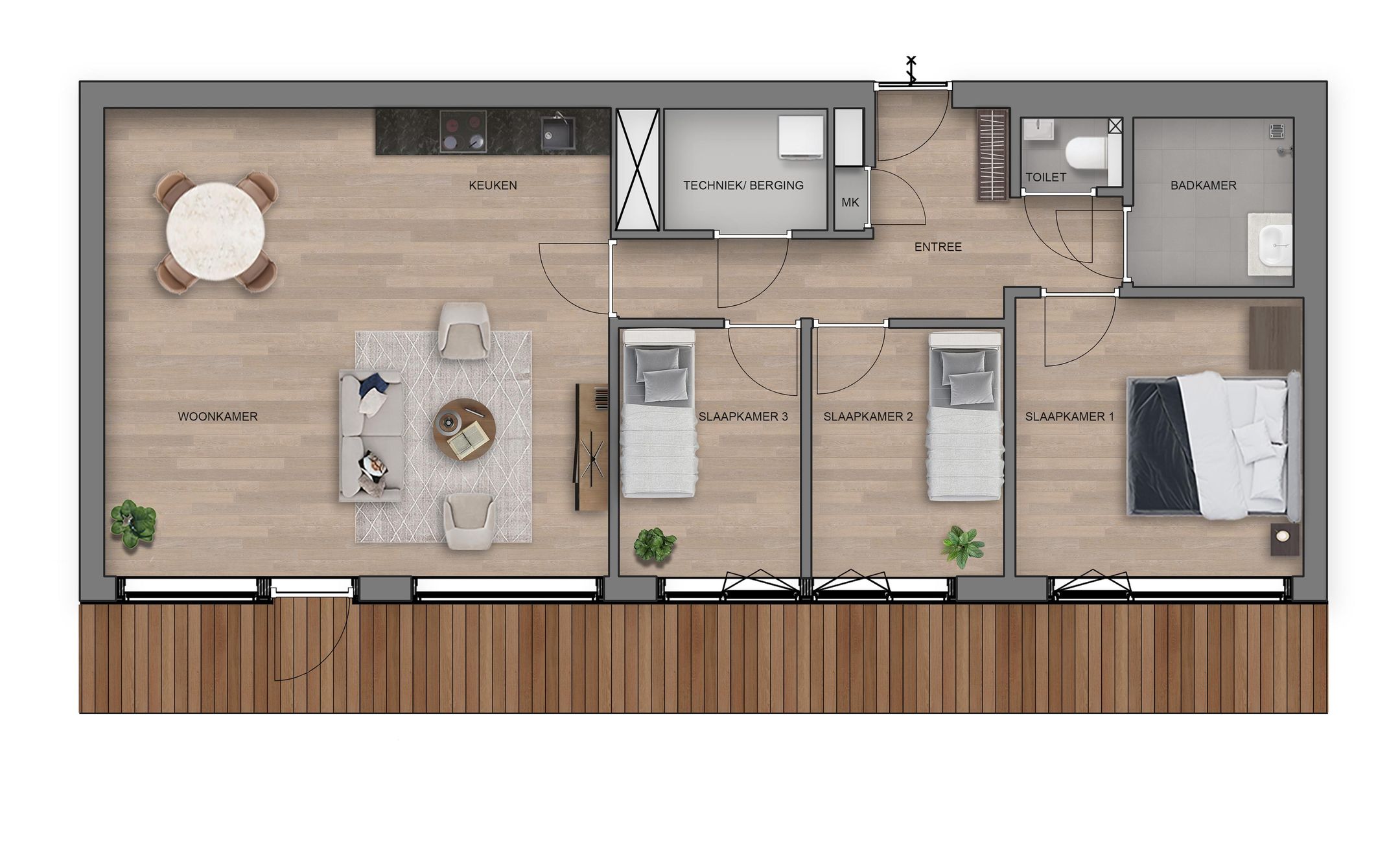 Foto 3 van BeBrink - Type 8 (Bouwnr. 2.08)