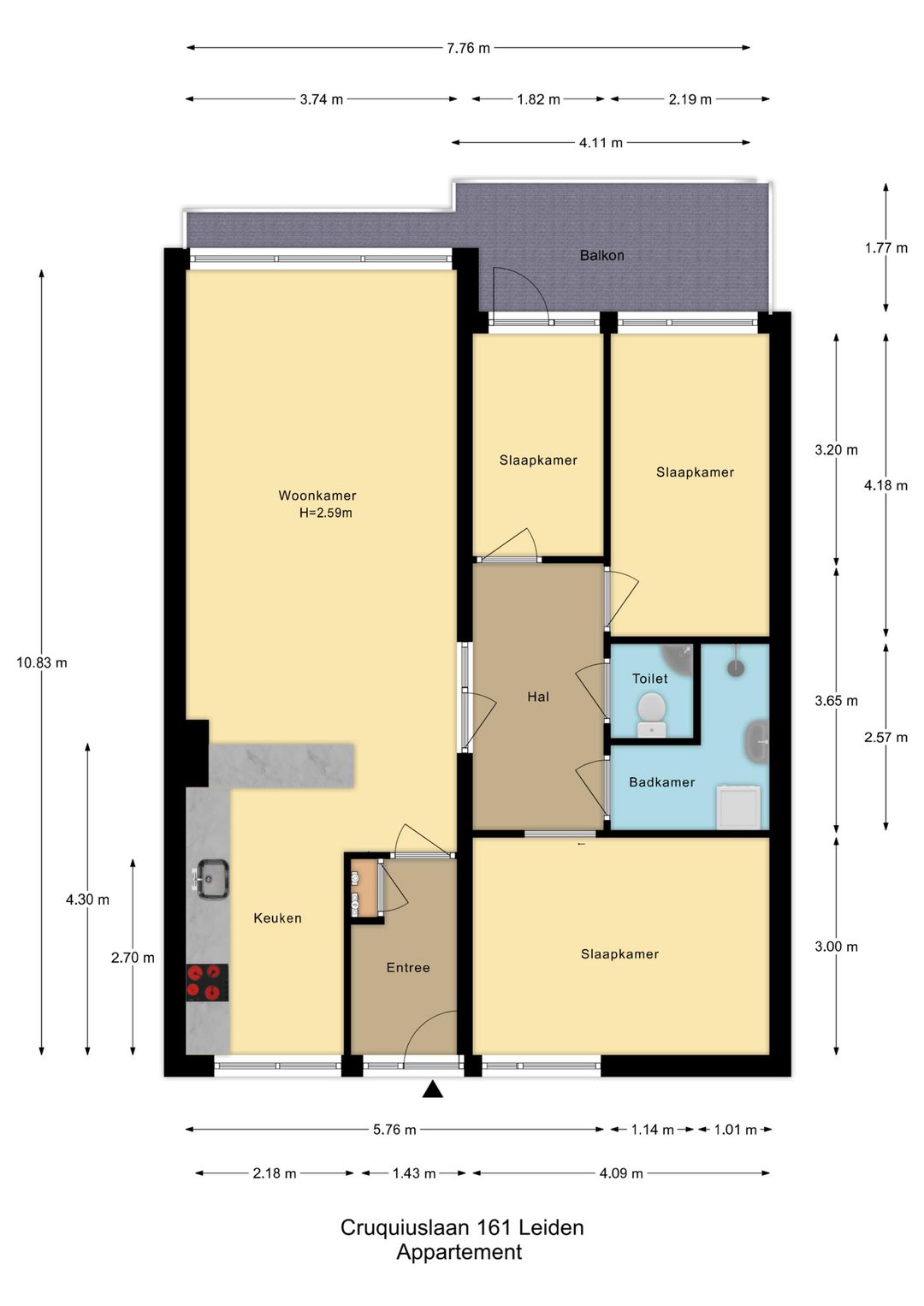 Foto 26 van Cruquiuslaan 161