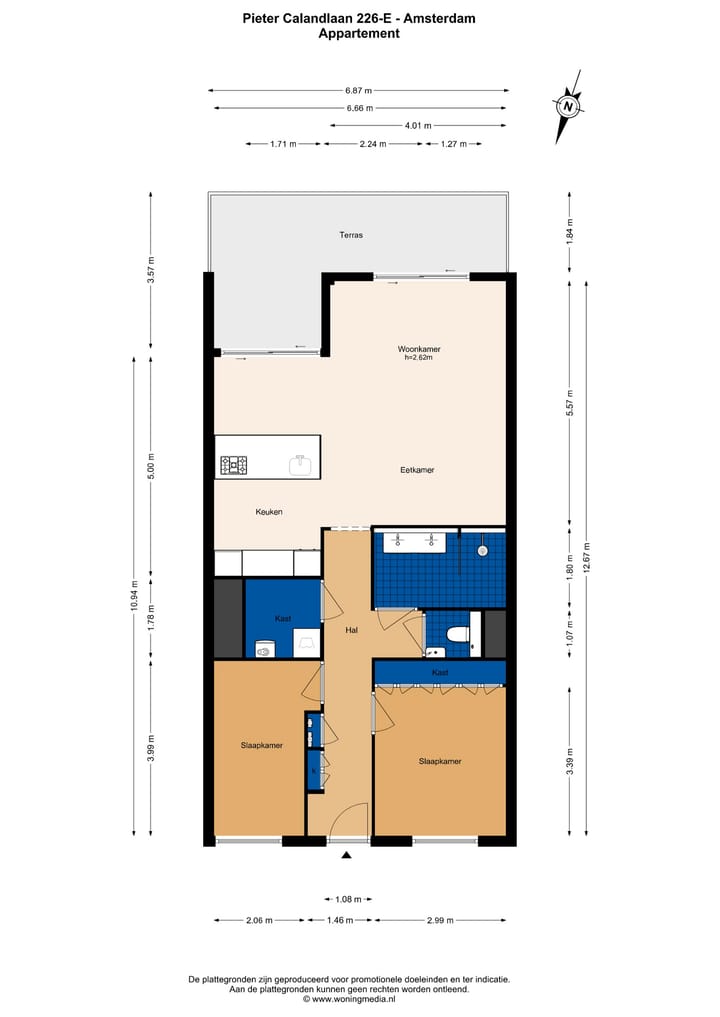 Foto 29 van Pieter Calandlaan 226-E