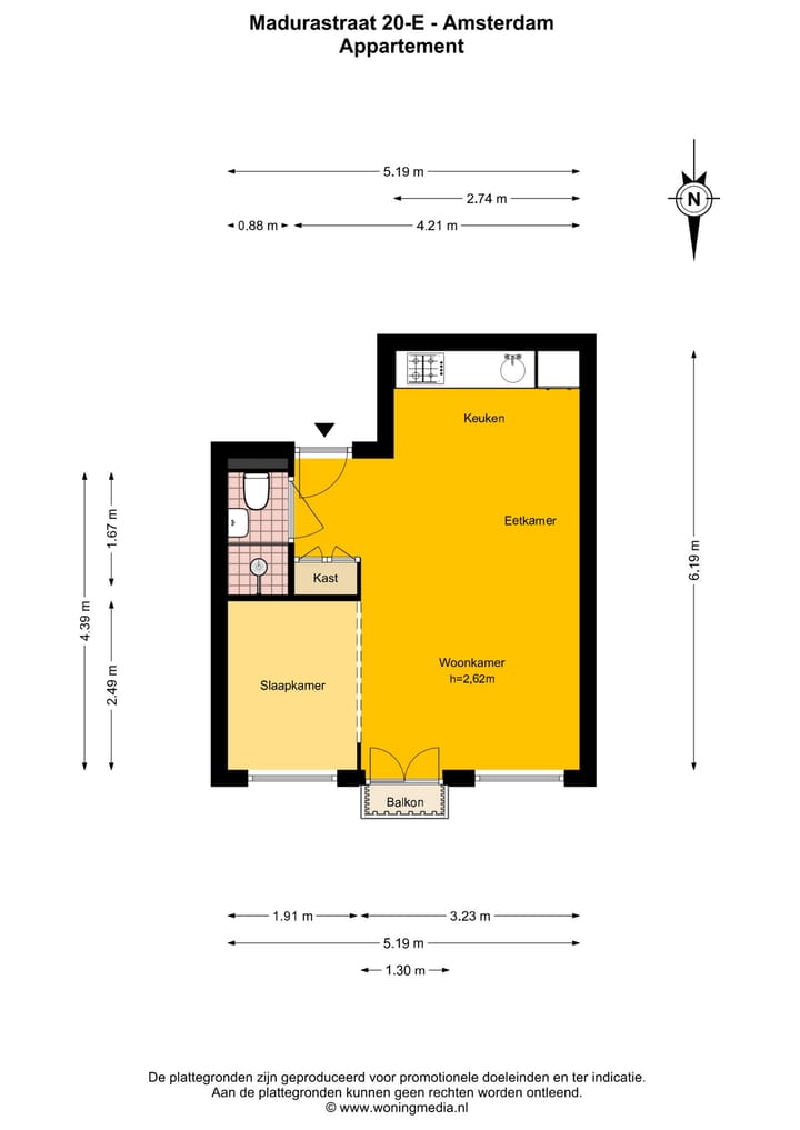 Foto 20 van Madurastraat 20-E