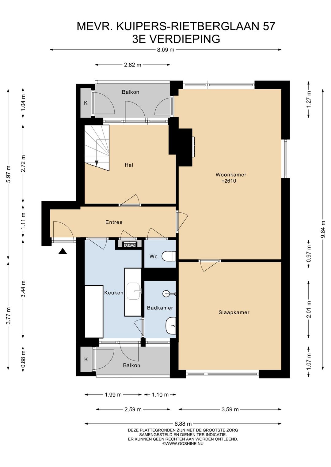 Foto 38 van Mevr. Kuipers-Rietberglaan 57