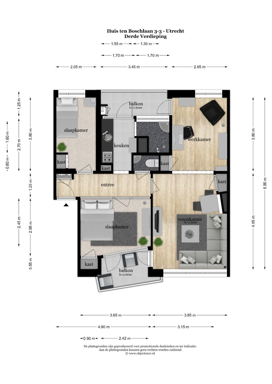 Foto 30 van Huis ten Boschlaan 3-3