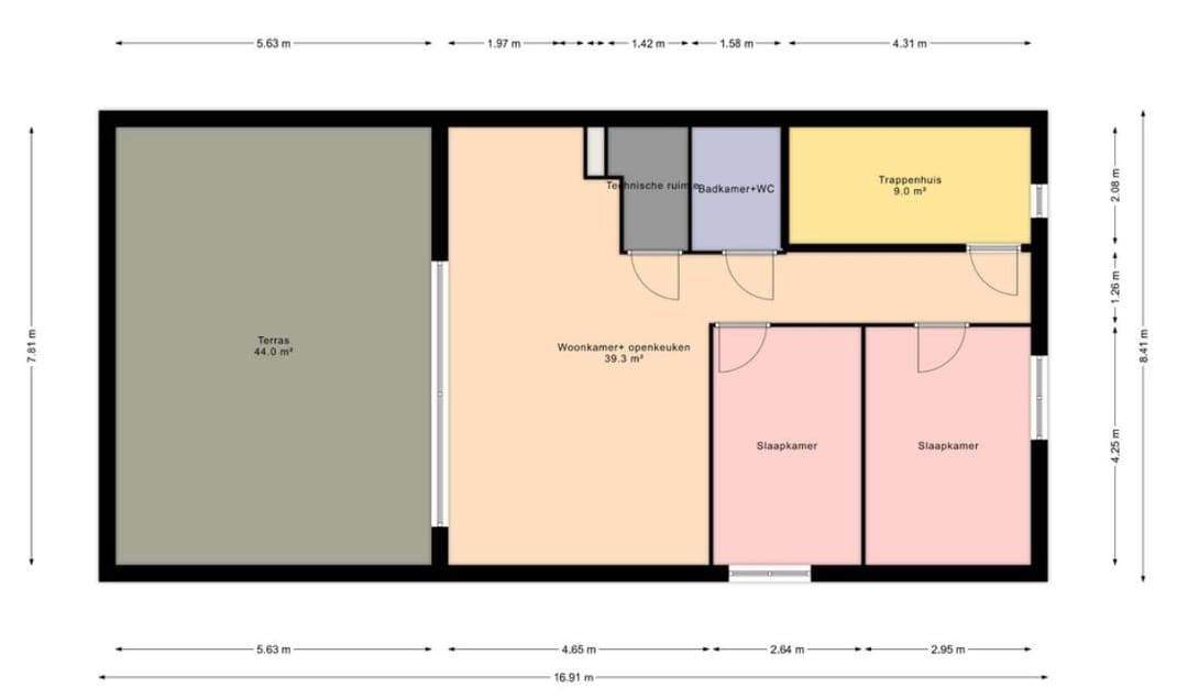 Foto 61 van Trojestraat 1-C