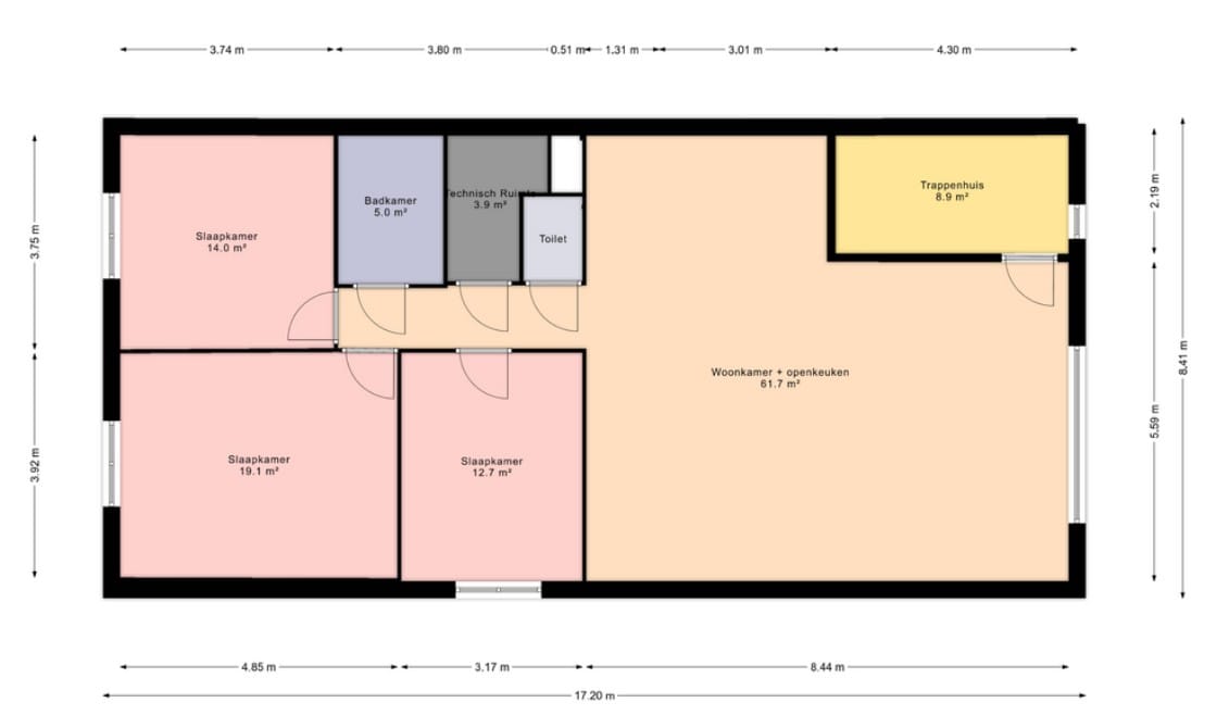 Foto 60 van Trojestraat 1-C