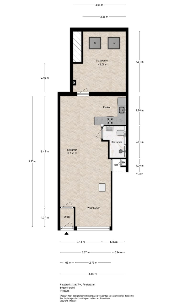 Foto 35 van Hasebroekstraat 3-H