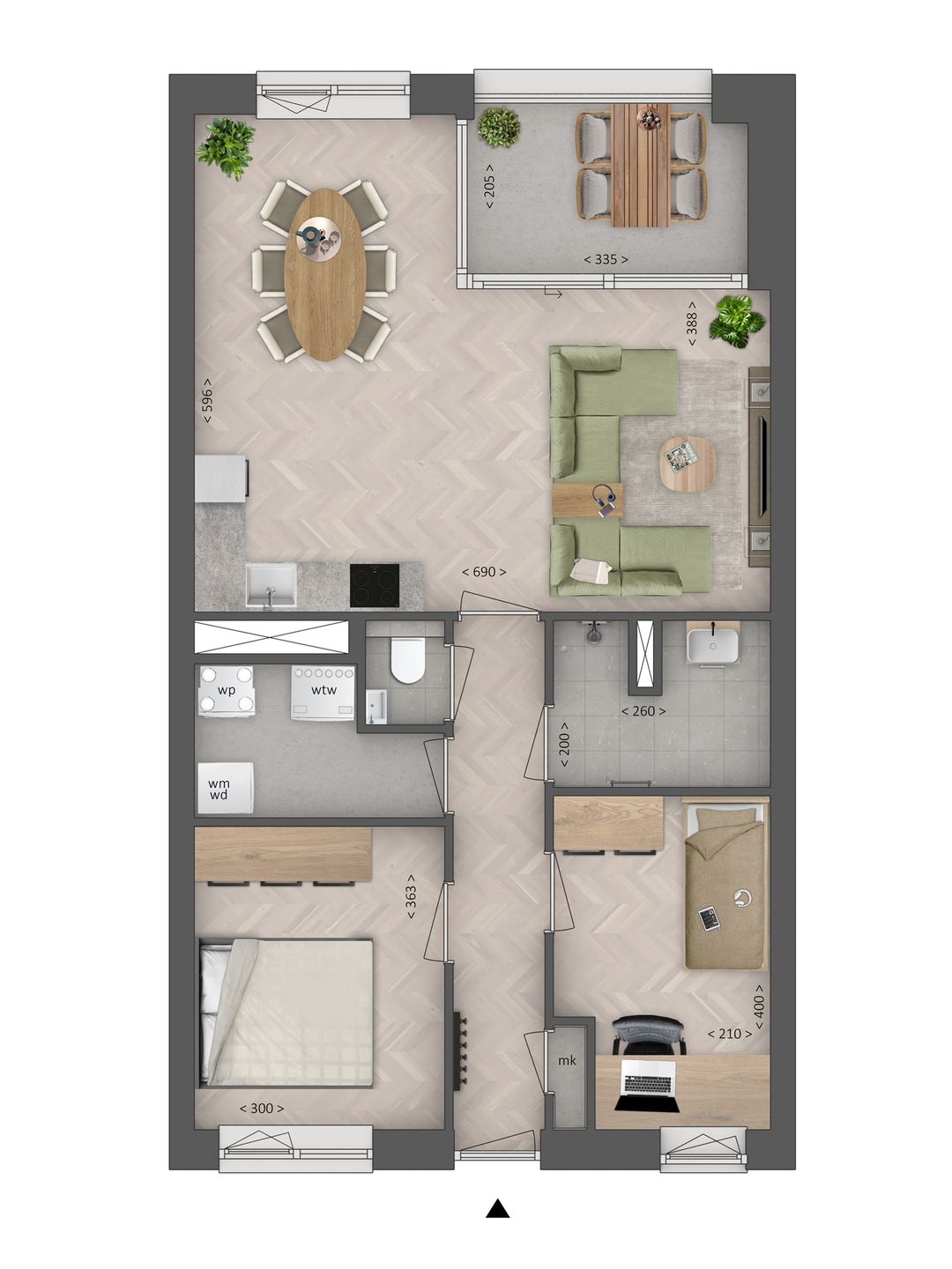 Foto 1 van Type B (Bouwnr. 22)