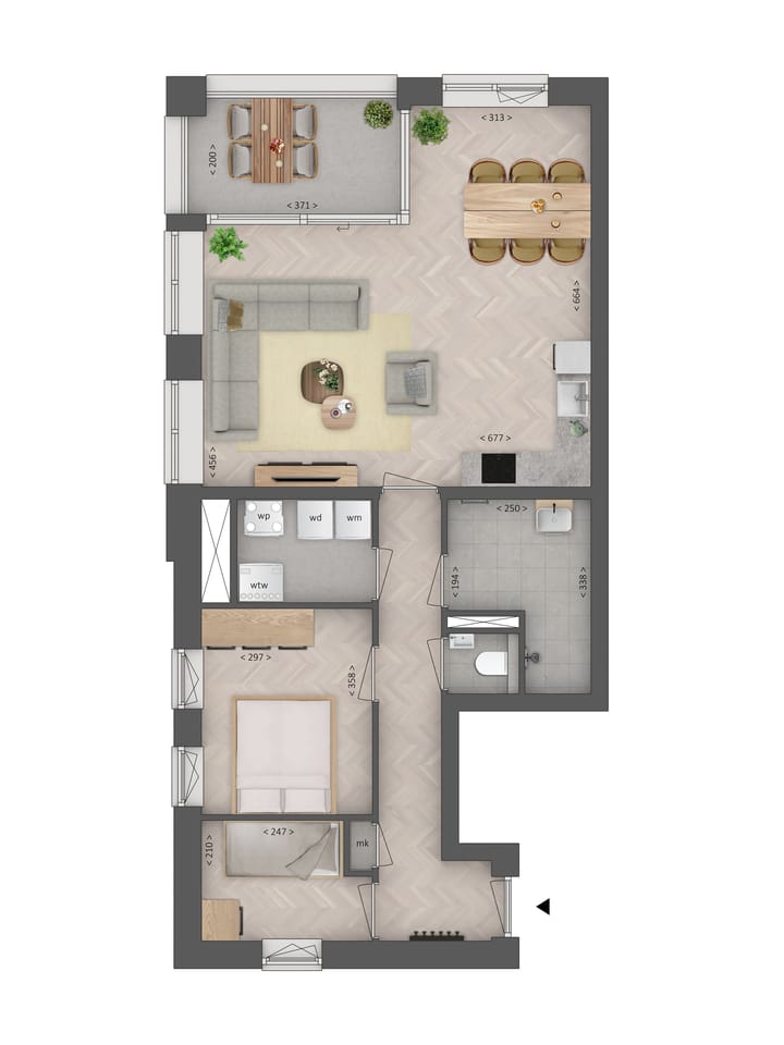 Foto 2 van Type C (Bouwnr. 10)