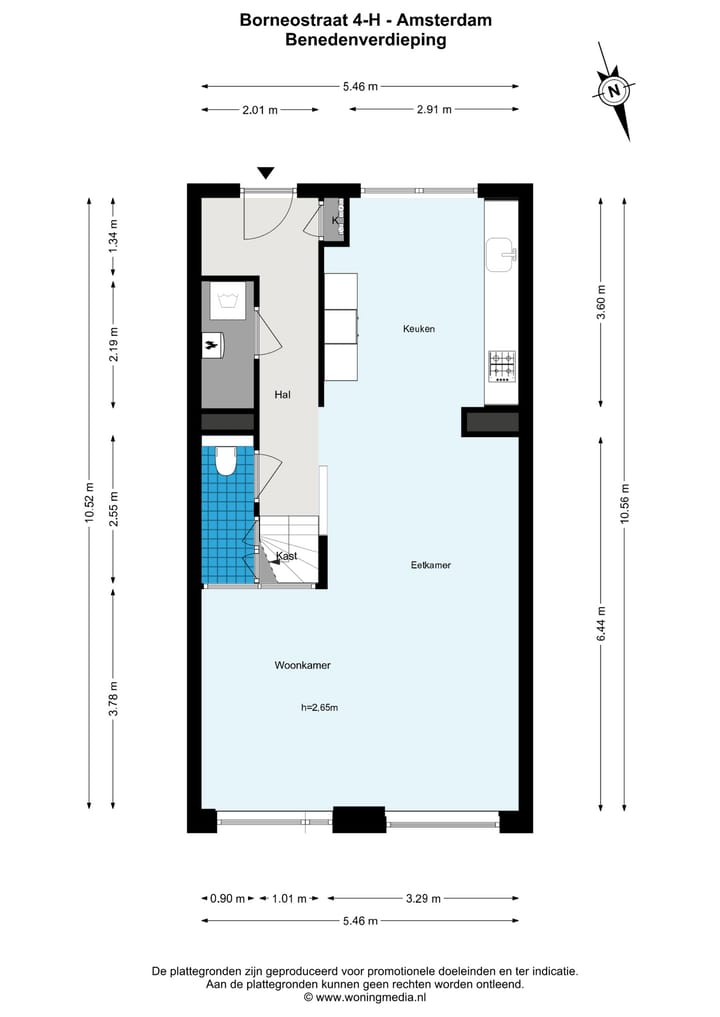 Foto 25 van Borneostraat 4-H