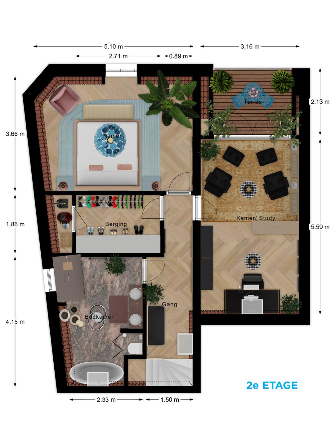 Foto 61 van Buitenruststraat 2