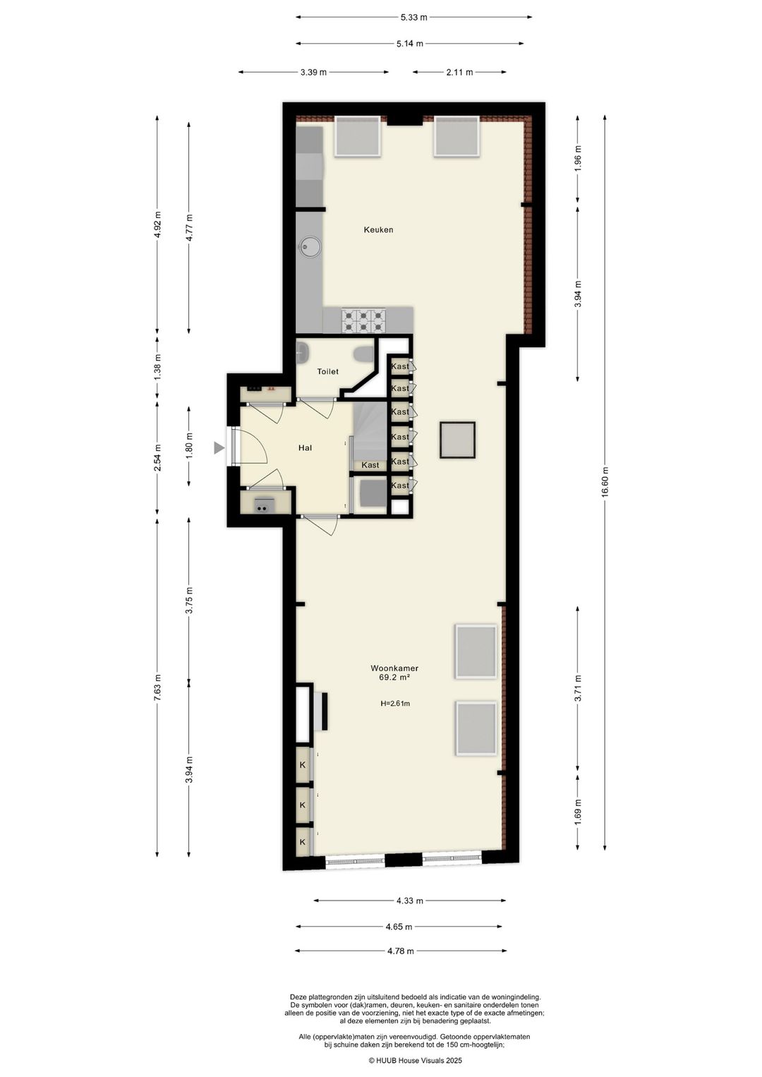 Foto 47 van Vughterstraat 123-D