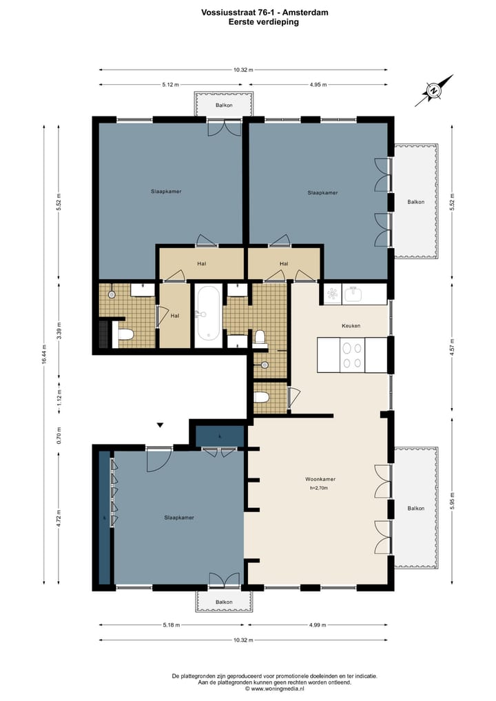 Foto 41 van Vossiusstraat 76