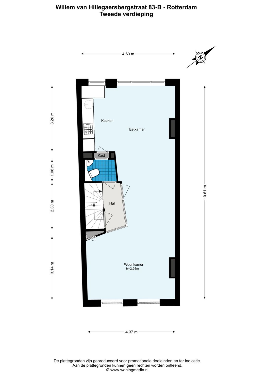 Foto 28 van Willem van Hillegaersbergstraat 83-B