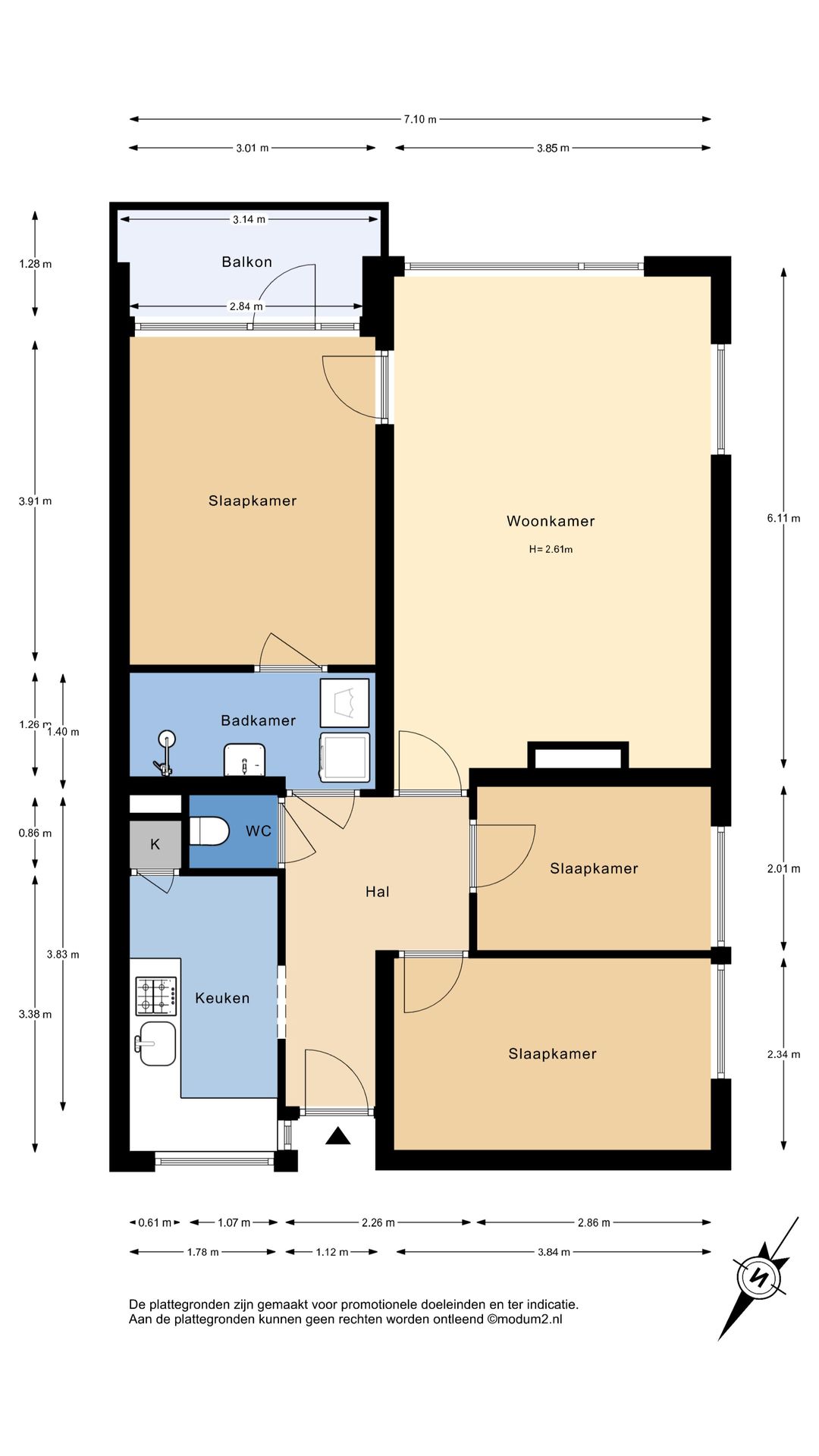 Foto 28 van Burgemeester Caan van Necklaan 634