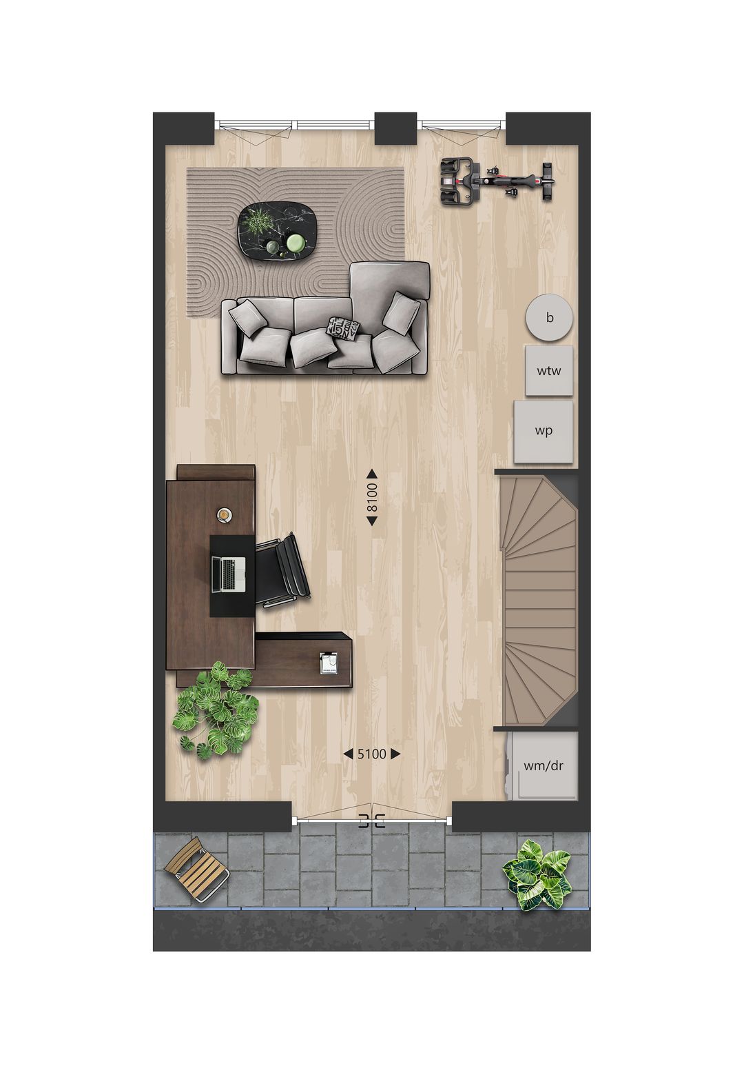 Foto 8 van Xprezzo fase 3 - Rijwoning (Bouwnr. 6)