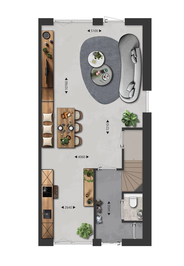 Foto 5 van Xprezzo fase 3 - Hoekwoning (Bouwnr. 1)