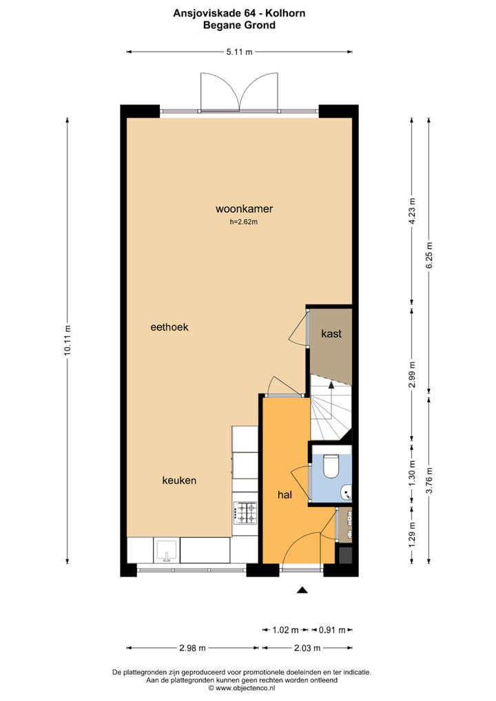 Foto 6 van Ansjoviskade 64