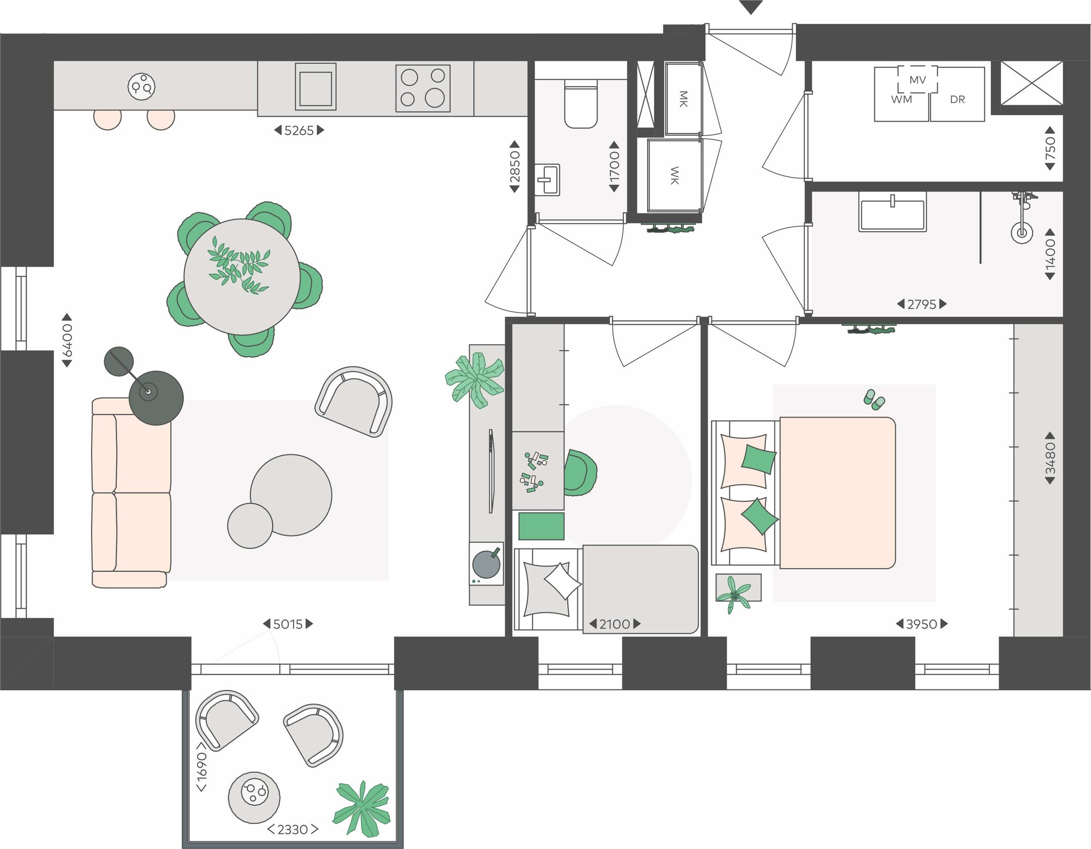 Foto 3 van Madame Curiestraat 5