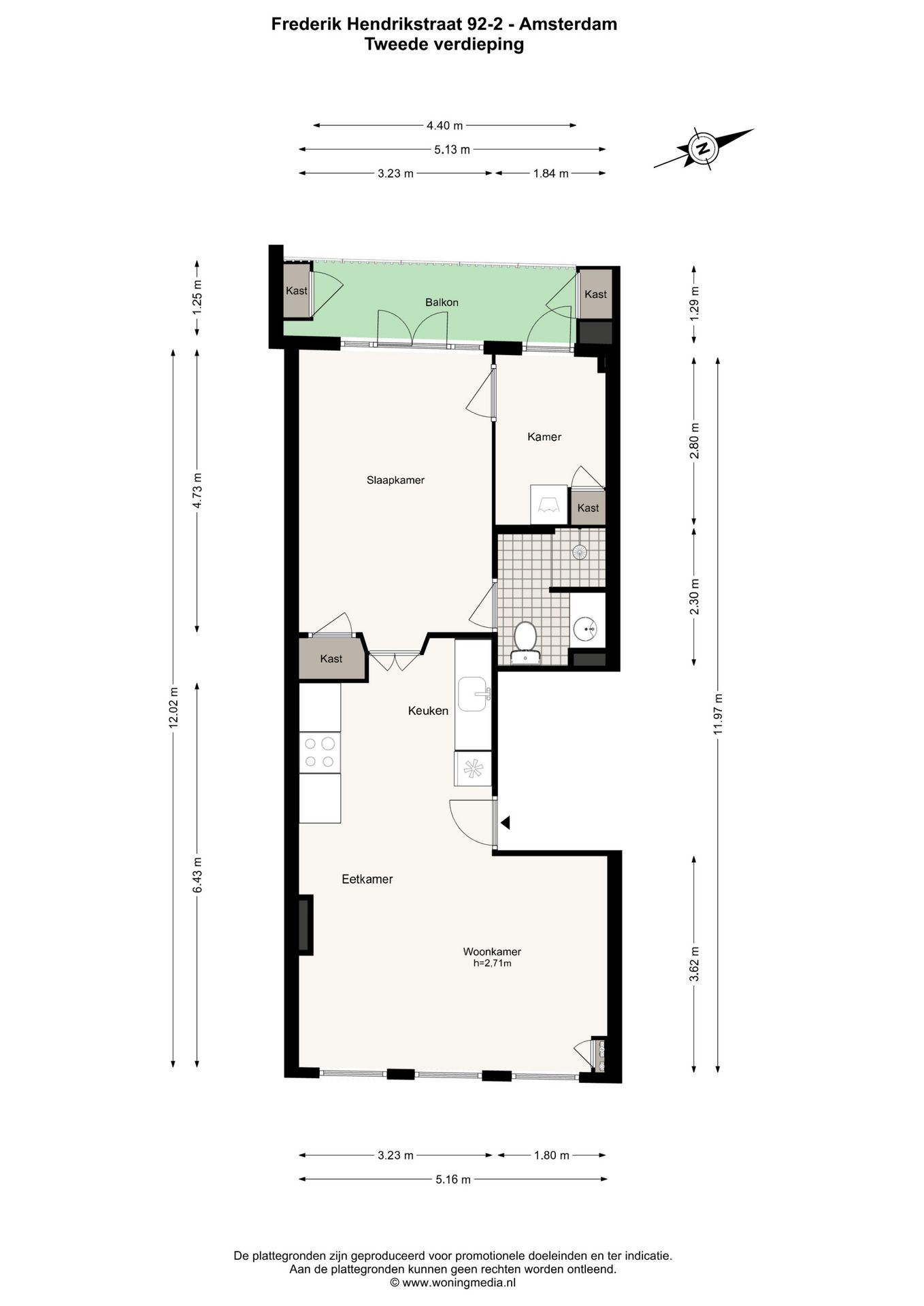 Photo 27 of Frederik Hendrikstraat 92-2