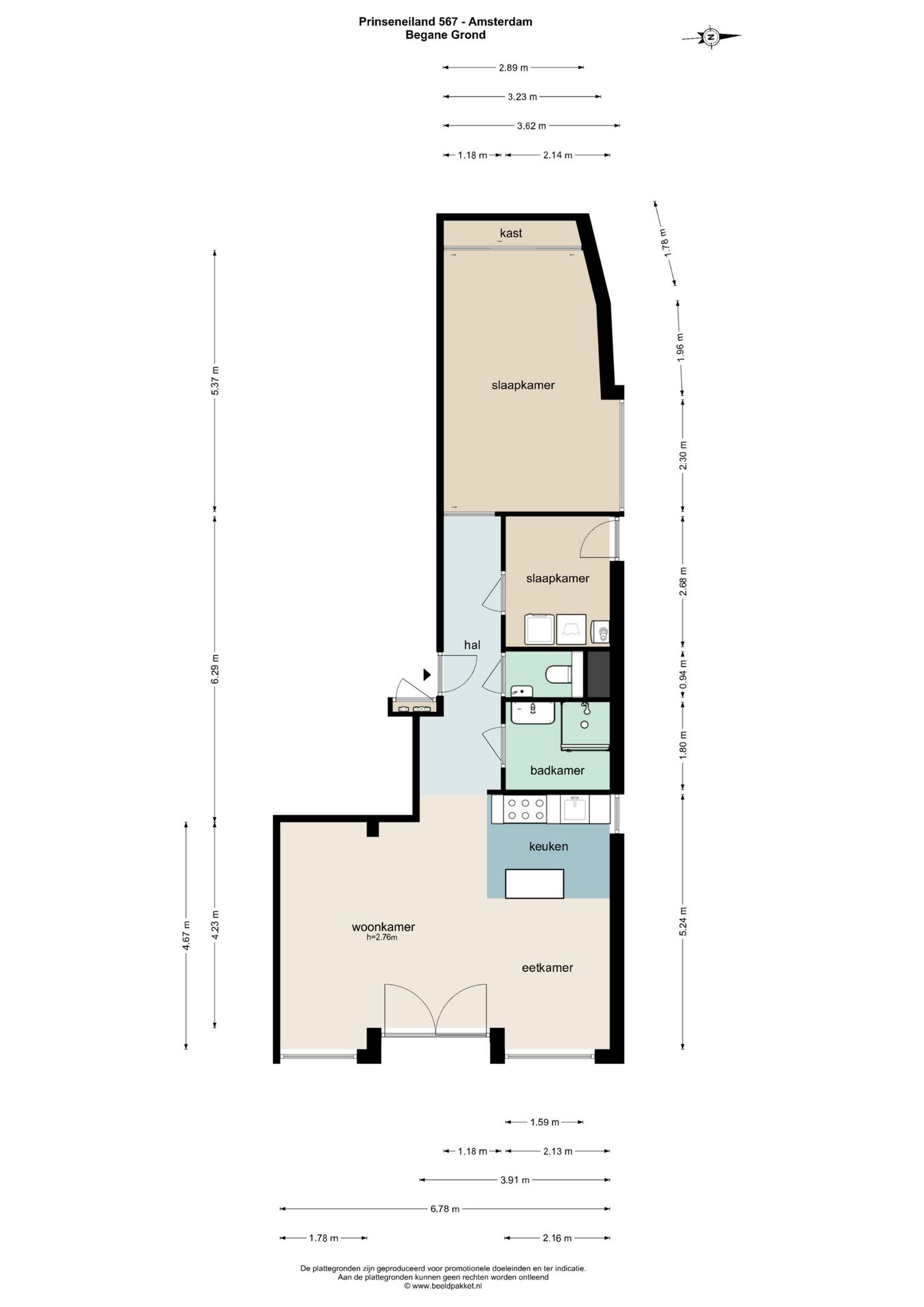 Foto 30 van Prinseneiland 567