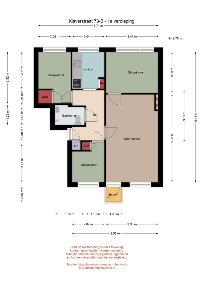 Foto 21 van Klaverstraat 73-B